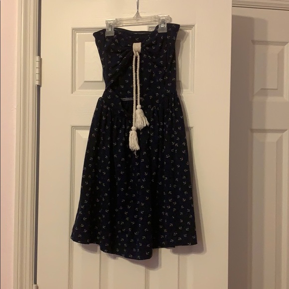 Ocean Drive Small Nautical Strapless dress - Picture 2 of 4